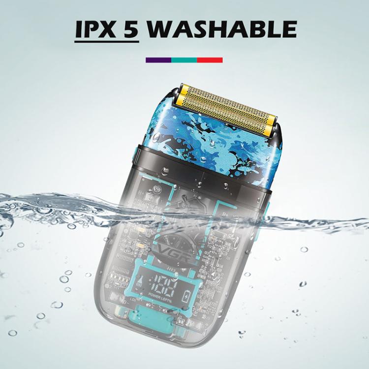 VGR V-352 Double Cutter Head Portable Electric Foil Shaver