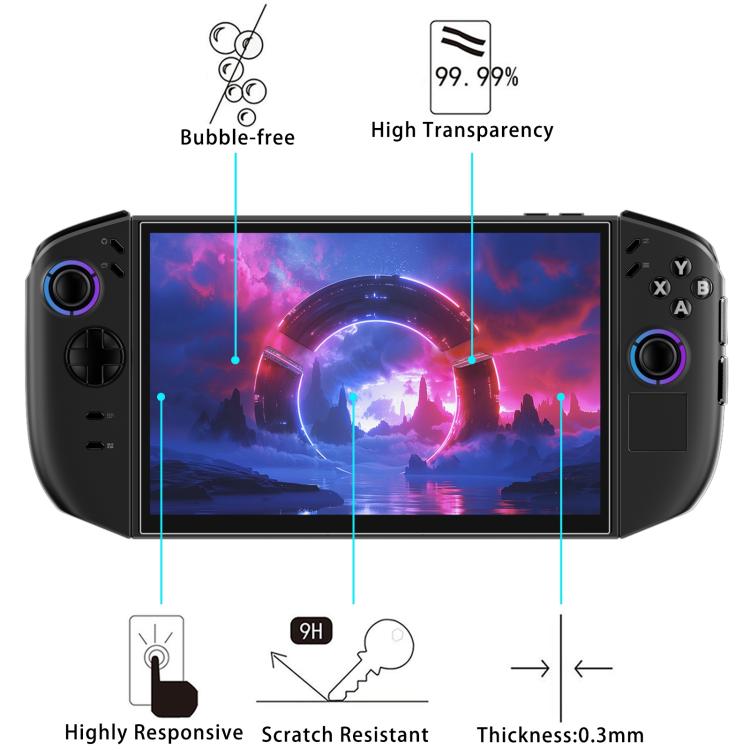 25pcs 9H 0.3mm Explosion-proof Tempered Glass Film