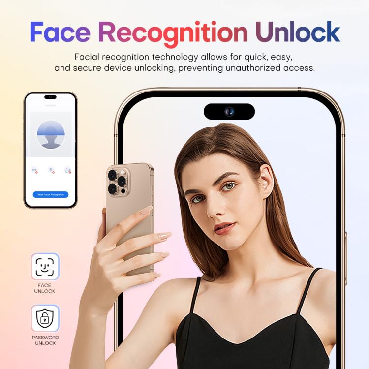 A88 / i16 Pro Max, 2GB+16GB, 6.6 inch Android 8.1 MTK6580A Quad Core, OTG, Network: 3G, Dual SIM