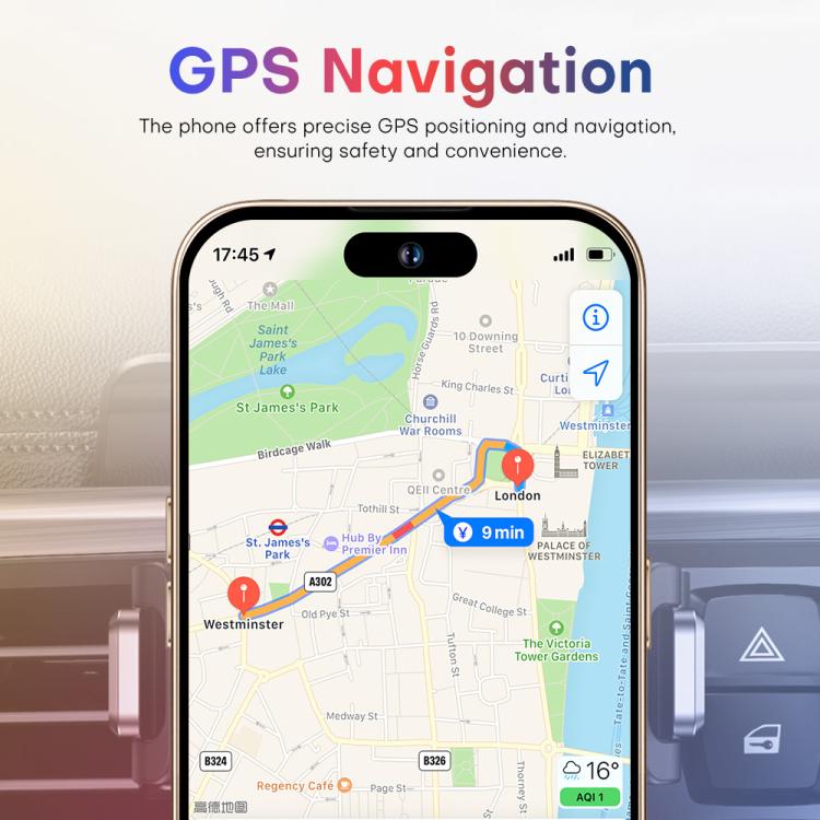 A88 / i16 Pro Max, 2GB+16GB, 6.6 inch Android 8.1 MTK6580A Quad Core, OTG, Network: 3G, Dual SIM
