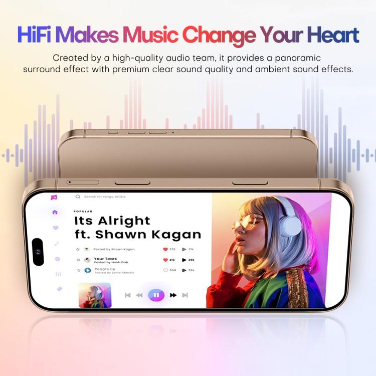 A88 / i16 Pro Max, 2GB+16GB, 6.6 inch Android 8.1 MTK6580A Quad Core, OTG, Network: 3G, Dual SIM