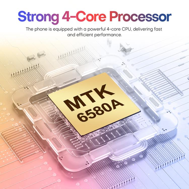 A88 / i16 Pro Max, 2GB+16GB, 6.6 inch Android 8.1 MTK6580A Quad Core, OTG, Network: 3G, Dual SIM