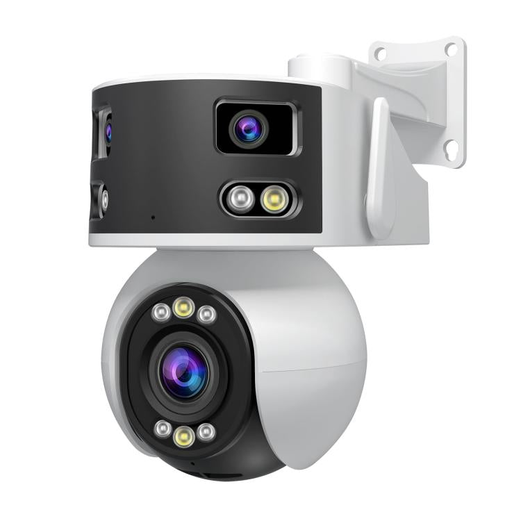 SriHome SH055 8MP HD Multi-lens 5X Optical Zoom Lens Panoramic PTZ Dome Camera