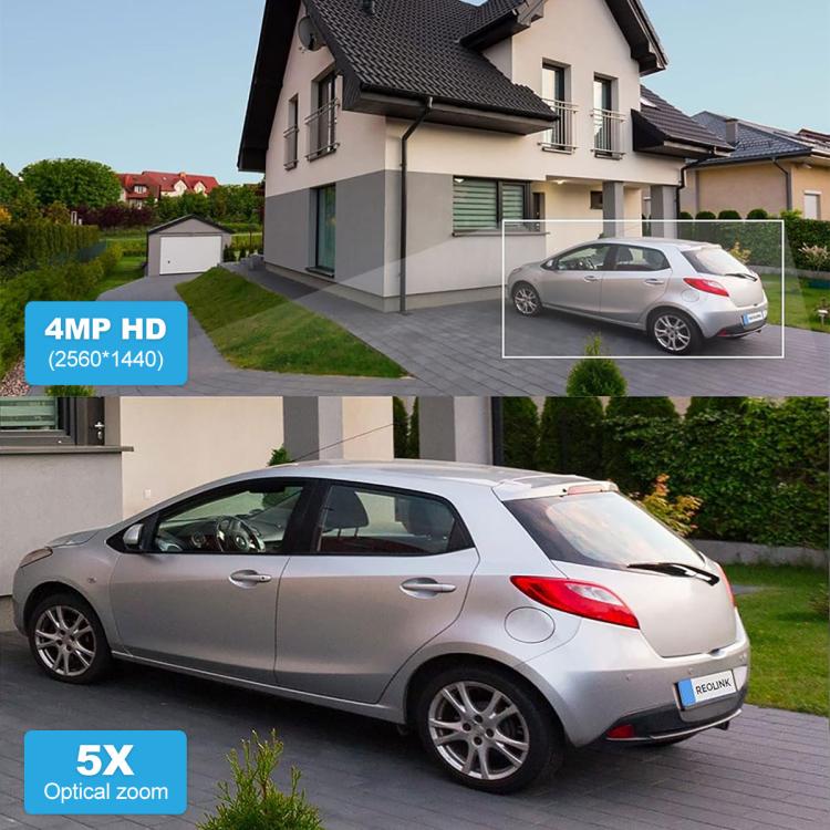 SriHome SH055 8MP HD Multi-lens 5X Optical Zoom Lens Panoramic PTZ Dome Camera