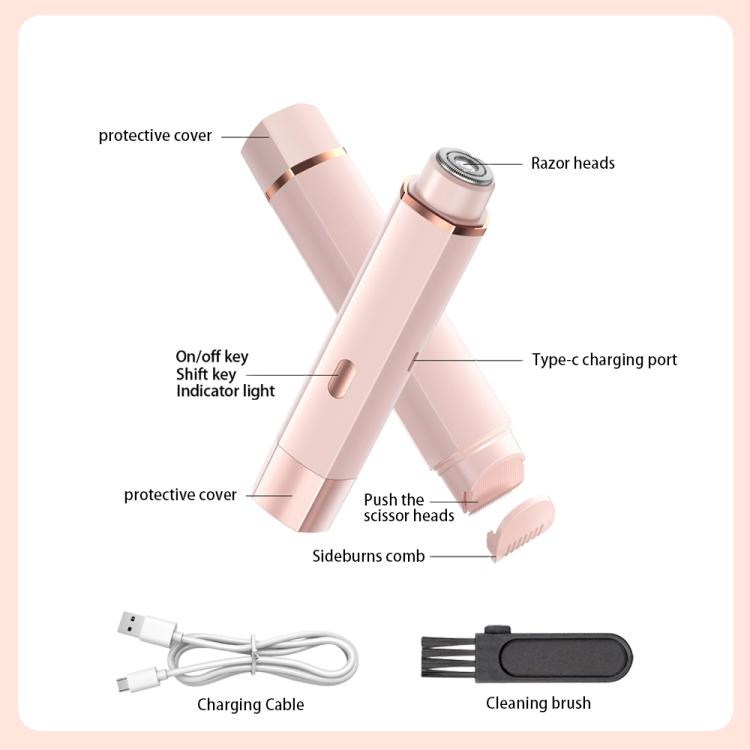 Type-C Double Head Female Private Parts Electric Shaver