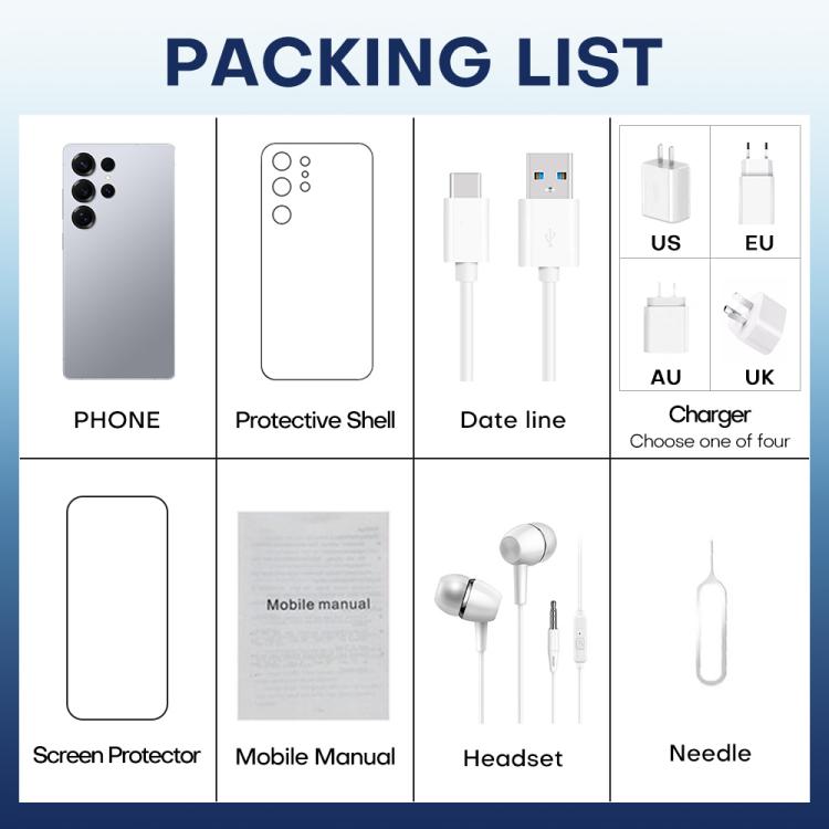 F102 / S25 Ultra, 4GB+64GB, 6.75 inch Android 11 MTK6762 Octa Core, Network: 4G, Dual SIM, Support Wireless Charging