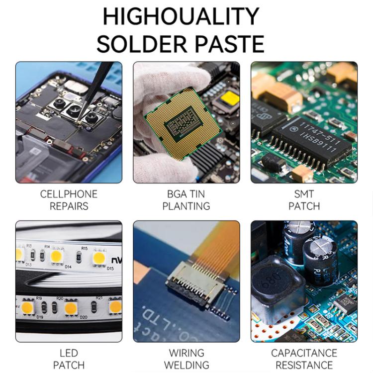 LUOWEI LW-SP1 50g PCB Repair Lead-free Solder Paste