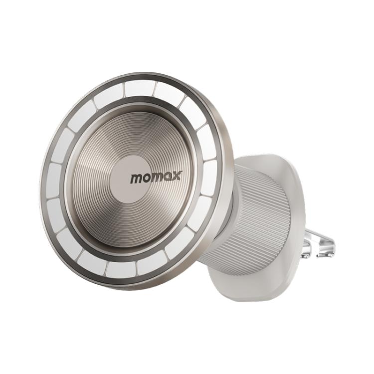 MOMAX CM35 1-Move Relaxaire Aluminum Alloy Magnetic Car Aromatherapy Holder