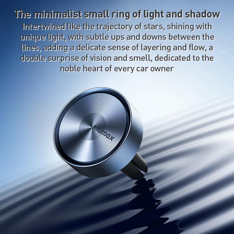 MOMAX CR12 1-Car Relaxaire Small Ring Aluminum Alloy Air Outlet Aromatherapy