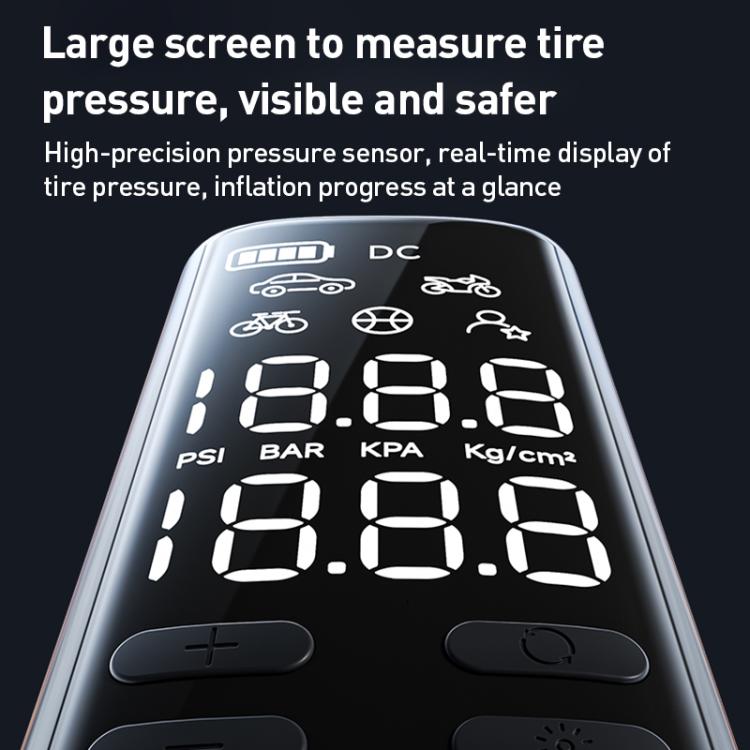 MOMAX CR16D 1-Move Support Car Digital Display Portable Smart Electric Wireless Air Pump