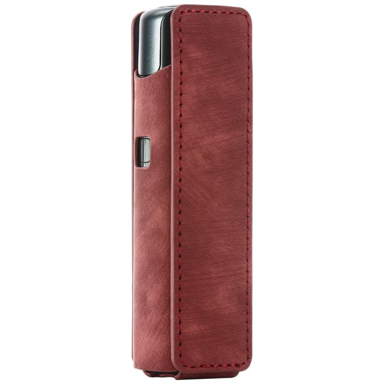 Frosted Retro PU Leather Electronic Cigarette Case