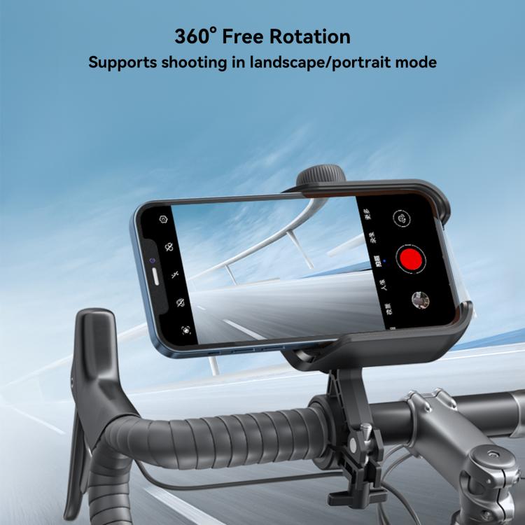 JOYROOM JR-ZS431 360 Rotation Dual Safety lock Bike Phone Mount