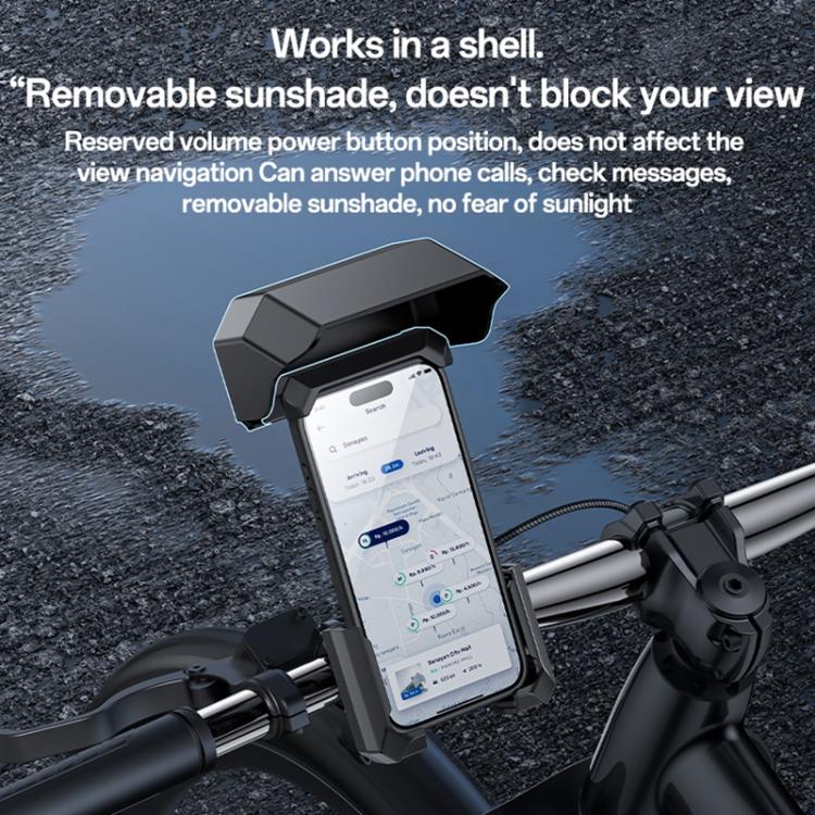 Yesido C331 360 Degree Adjustment Mechanical Locking Bicycle Phone Holder