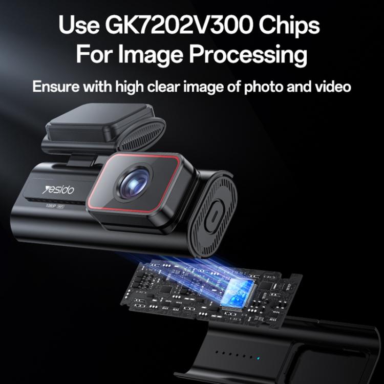 Yesido KM21 1K HD Camera Car Driving Recorder with 1.47 inch Screen