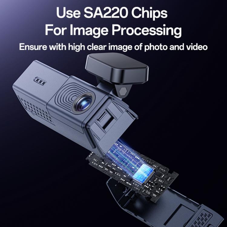 Yesido KM22 1K HD Dual Dash Camera Car Driving Recorder with 1.47 inch Screen