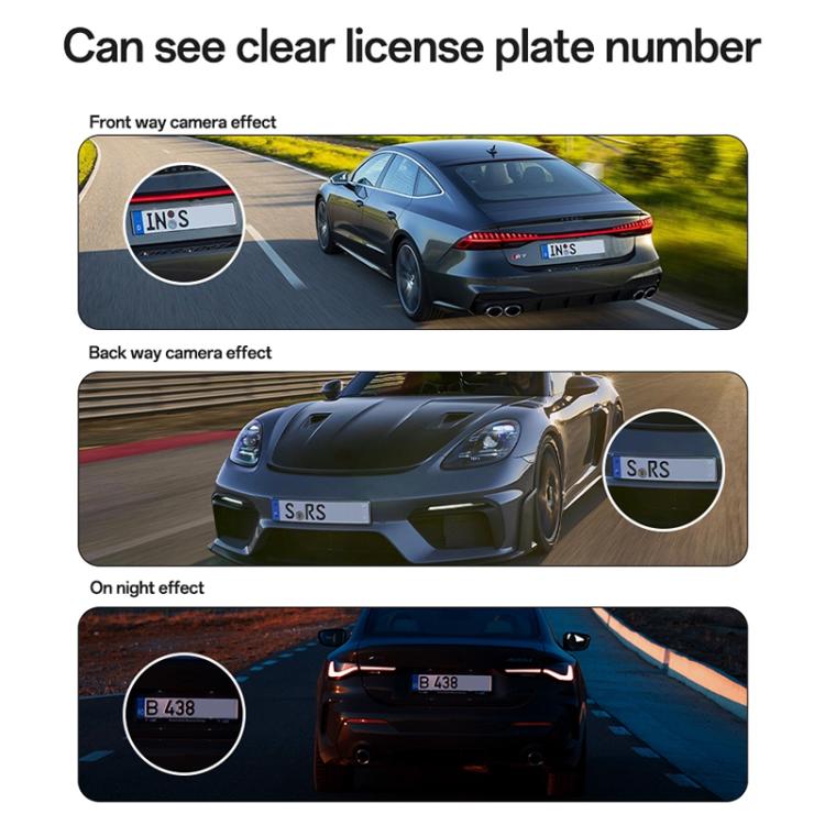 Yesido KM22 1K HD Dual Dash Camera Car Driving Recorder with 1.47 inch Screen