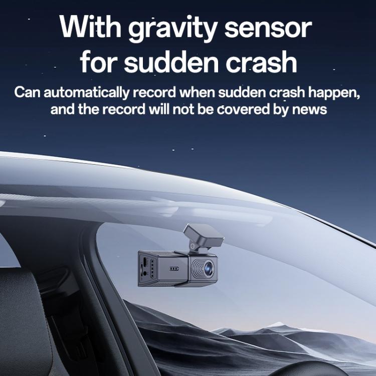 Yesido KM22 1K HD Dual Dash Camera Car Driving Recorder with 1.47 inch Screen