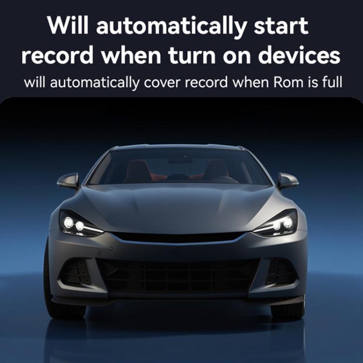 Yesido KM24 9.66 inch HD Image Reversing Assist CarPlay Streaming Rearview Mirror Dash Cam