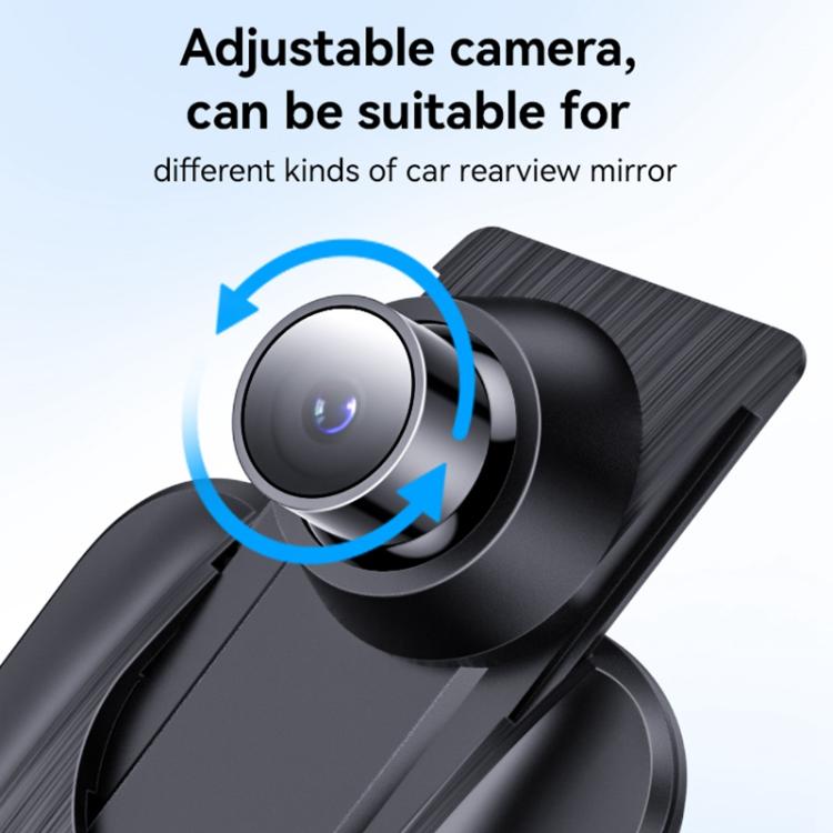 Yesido KM24 9.66 inch HD Image Reversing Assist CarPlay Streaming Rearview Mirror Dash Cam