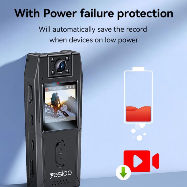 Yesido KM25 1.3 inch 1080P Ultra-clear Night Vision Video Recorder