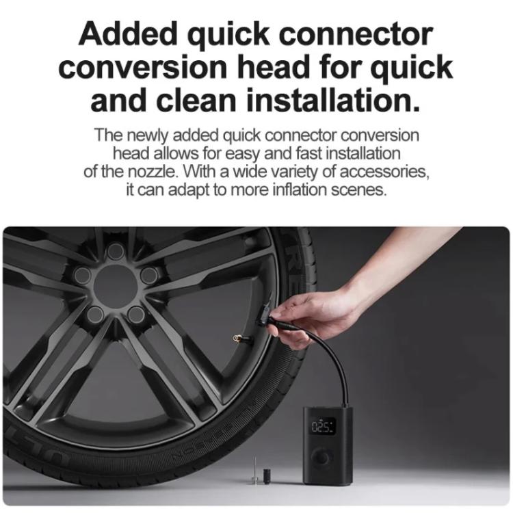 Xiaomi Mijia Air Pump 2D Portable Electric Air Compressor For Motorcycle Car Basketball