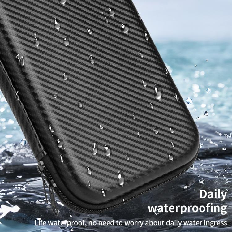 Carbon Fiber Full Cover Shockproof Storage Bag