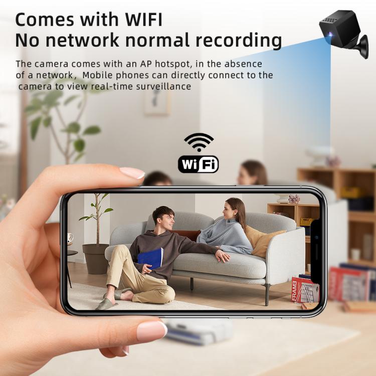 F1 1080P WiFi Mini Camera Supports Infrared Night
