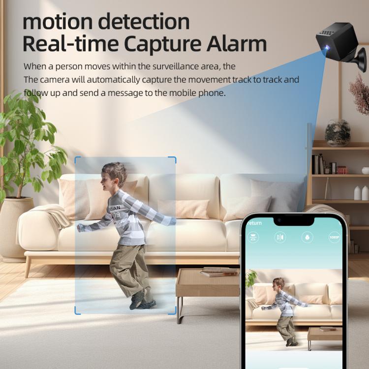 F1 1080P WiFi Mini Camera Supports Infrared Night