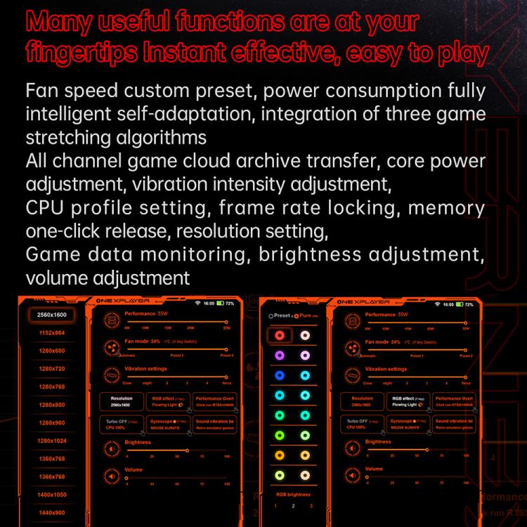 ONE-NETBOOK OneXPlayer X1 Pro 10.95 inch Handheld Game Console, Windows 11 AMD Ryzen AI 9 HX 370