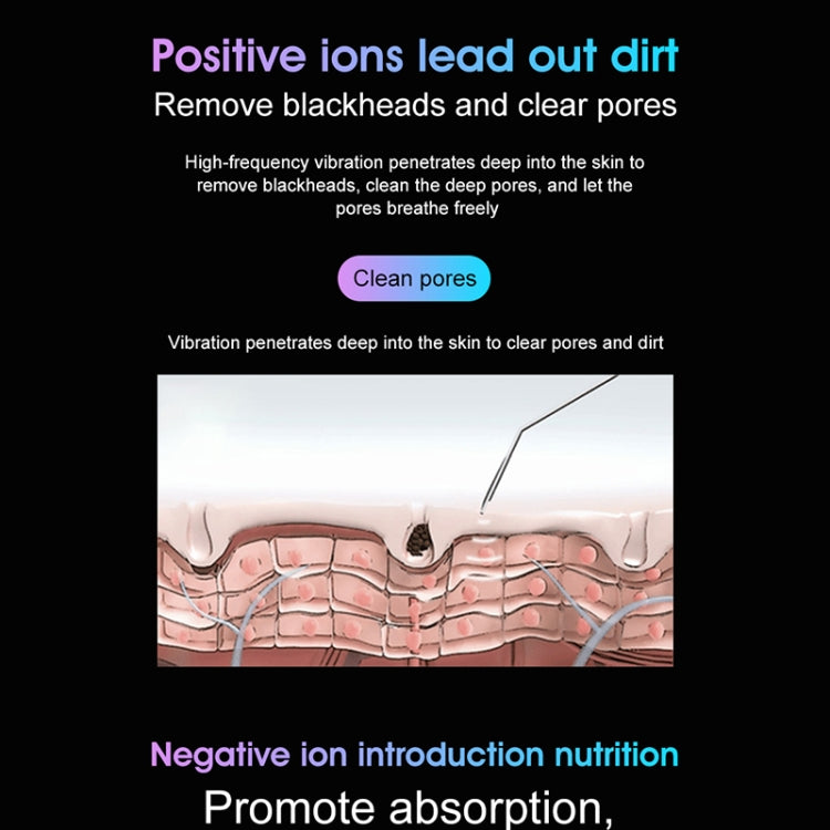 YJK028 3.7V 250mAh Second Generation Ultrasonic Ion Cleansing Instrument