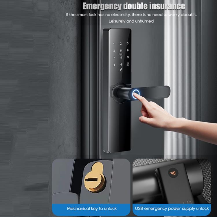 Z17 Tuya Smart WiFi Electronic Fingerprint Password Door Lock