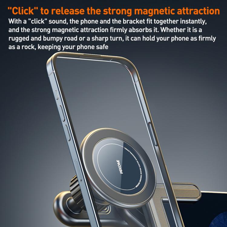 WK WA-S61 Car Display Screen MagSafe Floating Phone Holder