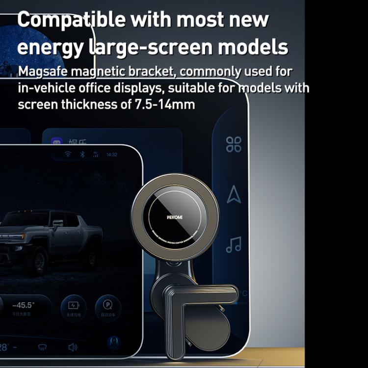 WK WA-S61 Car Display Screen MagSafe Floating Phone Holder