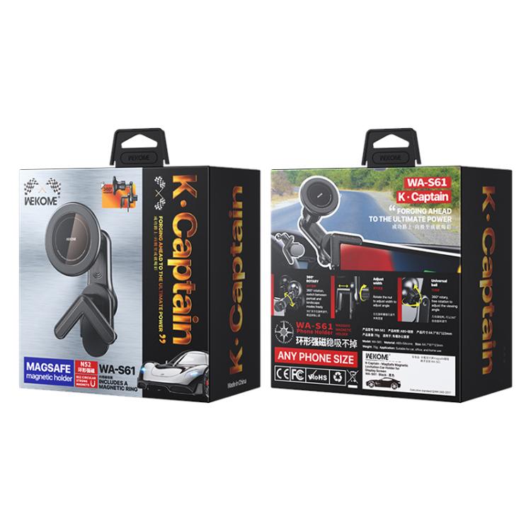 WK WA-S61 Car Display Screen MagSafe Floating Phone Holder