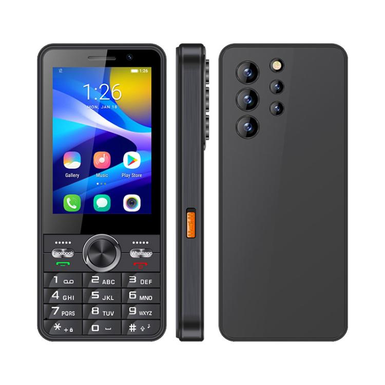 UNIWA XS24 Keypad Phone, 2GB+16GB, 3.5 inch Android 8.1 Mediatek MT6737M Quad Core, Flashlights, Network: 4G, Support Google Store