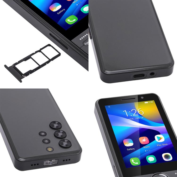 UNIWA XS24 Keypad Phone, 2GB+16GB, 3.5 inch Android 8.1 Mediatek MT6737M Quad Core, Flashlights, Network: 4G, Support Google Store