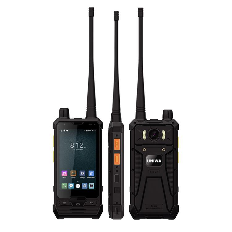 UNIWA P2 Plus UHF Walkie-Talkie Rugged Phone, 3GB+32GB, 4.0 inch Android 9.0 Mediatek MT6762 Octa Core, Network: 4G, NFC