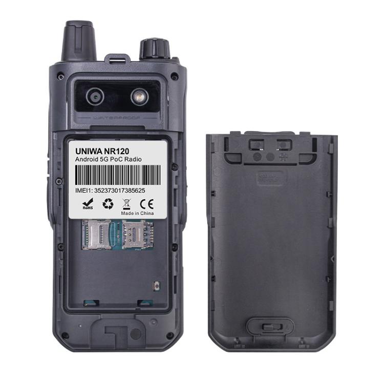 UNIWA NR120 PoC Walkie-Talkie Rugged Phone, 3GB+32GB, 2.4 inch Android 13 Unisoc T158 Octa Core, Network: 5G, NFC, SOS