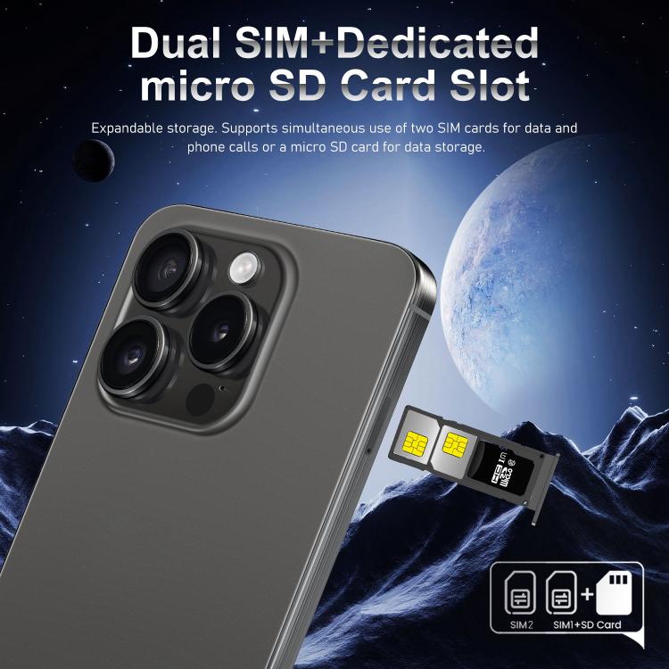 I16 Pro Max / VD1, 3GB+32GB, 6.8 inch Android 10 MTK6753 Octa Core, Network: 4G, Dual SIM