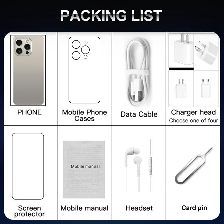 I16 Pro Max / VD1, 3GB+32GB, 6.8 inch Android 10 MTK6753 Octa Core, Network: 4G, Dual SIM