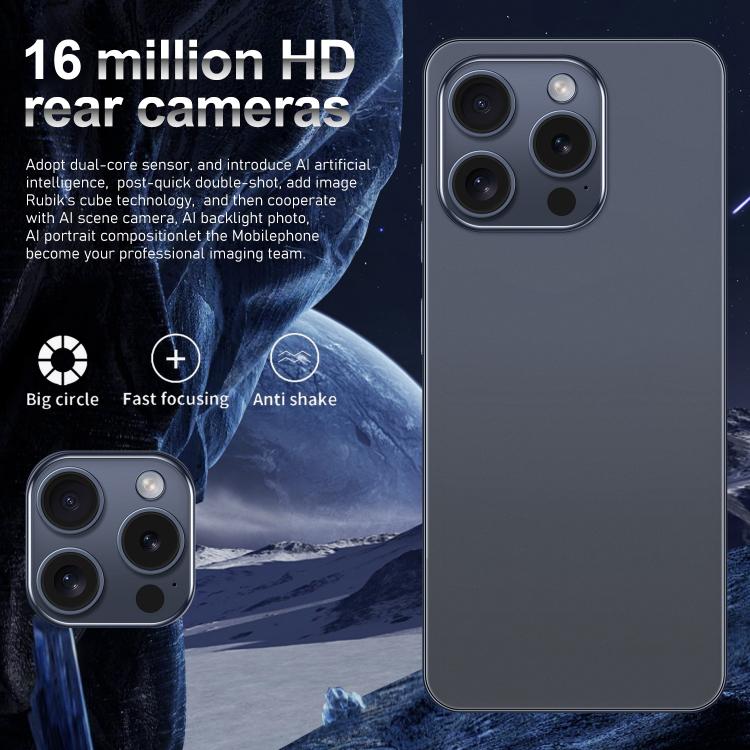 I16 Pro Max / VD1, 3GB+32GB, 6.8 inch Android 10 MTK6753 Octa Core, Network: 4G, Dual SIM