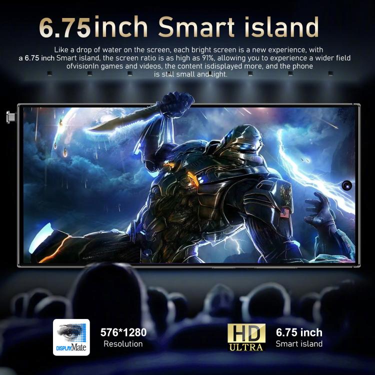 S24 Ultra / S7, 4GB+128GB, 6.75 inch Android 10 MTK6750 Octa Core, Network: 4G, Dual SIM