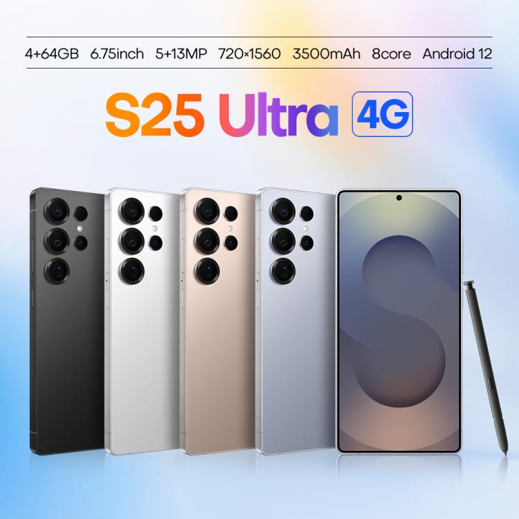 S25 Ultra / Q25, 4GB+64GB, 6.75 inch Android 12 MTK6762 Octa Core, Network: 4G, Dual SIM, with Stylus Pen