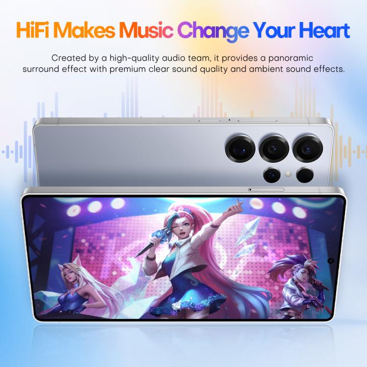 S25 Ultra / Q25, 4GB+64GB, 6.75 inch Android 12 MTK6762 Octa Core, Network: 4G, Dual SIM, with Stylus Pen