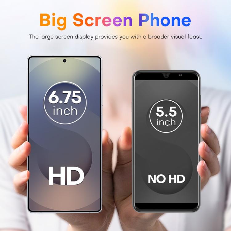 S25 Ultra / Q25, 4GB+64GB, 6.75 inch Android 12 MTK6762 Octa Core, Network: 4G, Dual SIM, with Stylus Pen