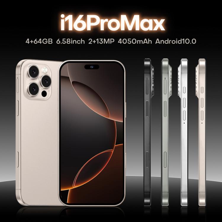 I16 Pro Max / PDQ6, 4GB+64GB, 6.58 inch Android 10 MTK6739 Quad Core, Network: 4G, Dual SIM