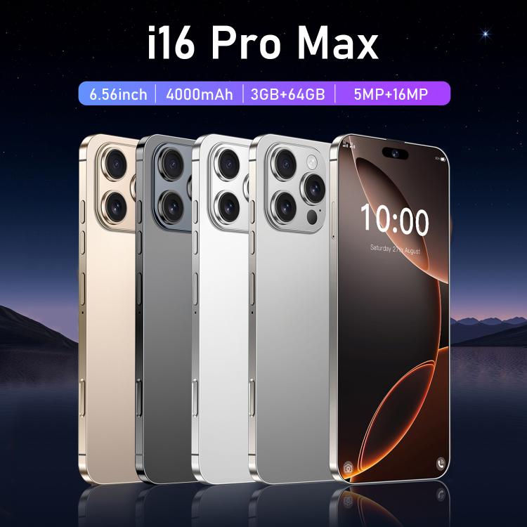 I16 Pro Max / RAi3, 3GB+64GB, 6.56 inch Android 10 MTK6739 Quad Core, Network: 4G, Dual SIM