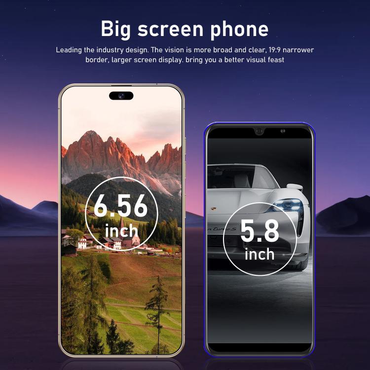 I16 Pro Max / RAi3, 3GB+64GB, 6.56 inch Android 10 MTK6739 Quad Core, Network: 4G, Dual SIM