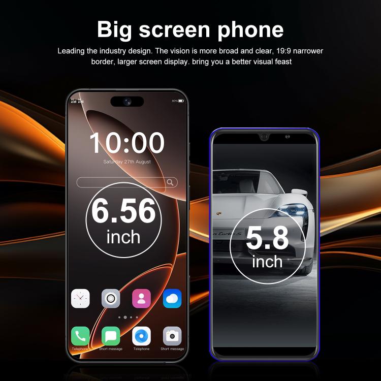 I16 Plus / RAi5, 3GB+64GB, 6.56 inch Android 10 MTK6739 Quad Core, Network: 4G, Dual SIM