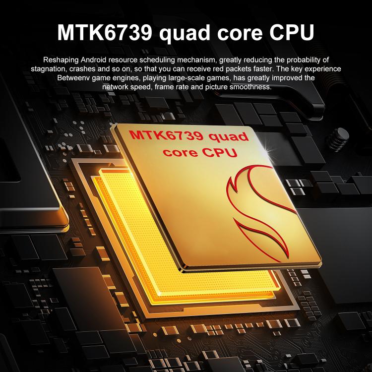 I16 Plus / RAi5, 3GB+64GB, 6.56 inch Android 10 MTK6739 Quad Core, Network: 4G, Dual SIM
